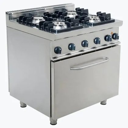 Four Burner Cooking Range